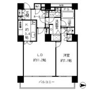 リバーポイントタワーの間取り画像