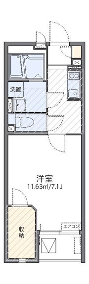 レオネクストコラッジョの間取り画像
