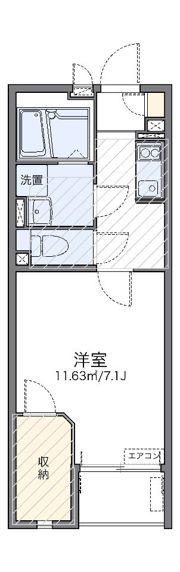 レオネクストコラッジョの間取り画像