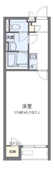 クレイノエスポワールの間取り画像