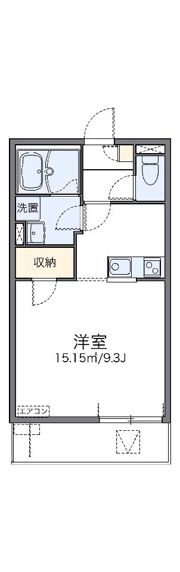 レオネクストオルフェーヴルの間取り画像