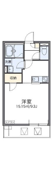 レオネクストオルフェーヴルの間取り画像