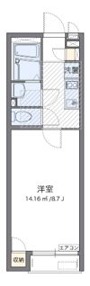 レオネクストクレールの間取り画像