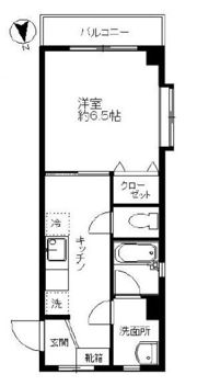 サン代沢の間取り画像