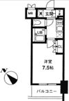 レジディア幡ヶ谷の間取り画像