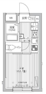 プラハ駒込の間取り画像