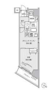 クレスト五番町の間取り画像