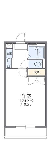 レオパレスエーデルの間取り画像