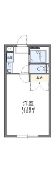 レオパレスシャルマンの間取り画像