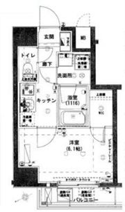 ハーモニーレジテンス上野ノースフロントの間取り画像