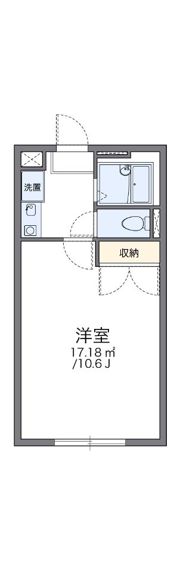 レオパレスCLEOの間取り画像