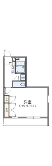 レオパレスCLEOの間取り画像