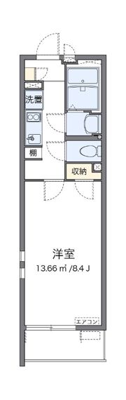 クレイノラルーチェの間取り画像