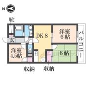 積成レジデンスの間取り画像