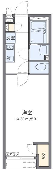 ミランダイーゼルの間取り画像
