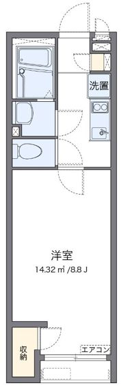 ミランダイーゼルの間取り画像