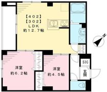 セントラルビューはなぶさの間取り画像