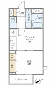 WELL House 東大井の間取り画像