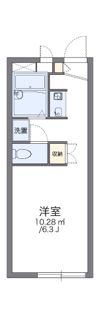 レオパレスグリーンヒルの間取り画像