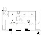 森脇ハイツの間取り画像