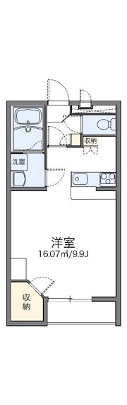 レオパレスマンダリーヌⅡの間取り画像