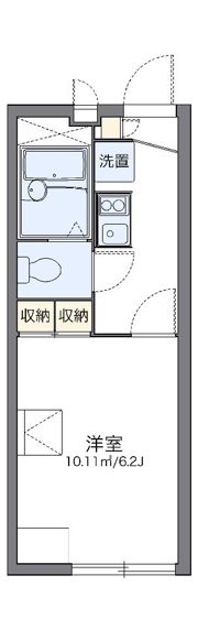 レオパレスサライの間取り画像