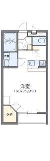 レオパレスマンダリーヌの間取り画像