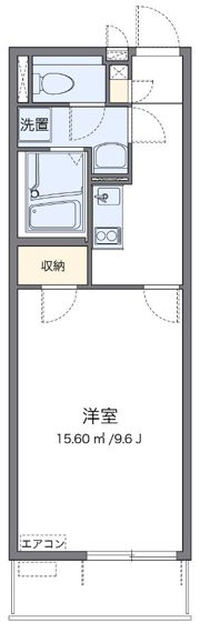 クレイノROUTE 16の間取り画像
