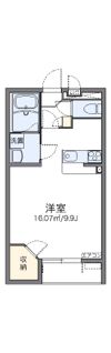 レオネクストインディゴⅡの間取り画像