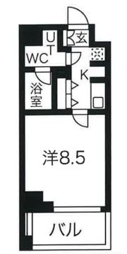 アイルイムーブル西大島の間取り画像