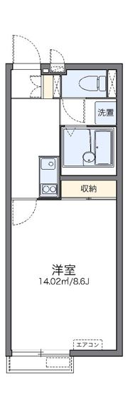 レオネクストインディゴⅠの間取り画像