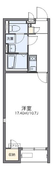 レオネクストスタジオーネの間取り画像