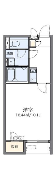 レオネクストスタジオーネの間取り画像