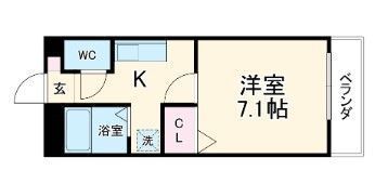 エクセル枇杷島の間取り画像