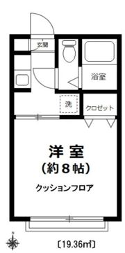 ユーハイム日新の間取り画像