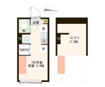 ハーモニーテラス白鷺ケーの間取り画像
