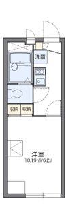 レオパレス希望の丘の間取り画像
