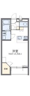 レオパレス南境の間取り画像