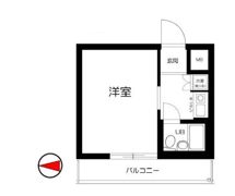 ルーブル新宿西落合の間取り画像