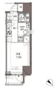 ベルジューレ神保町の間取り画像