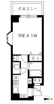 コスモリード錦糸町レジデンスの間取り画像