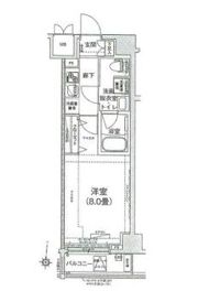 アイルキャナルシティ深川の間取り画像