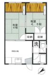 高尾コーポの間取り画像