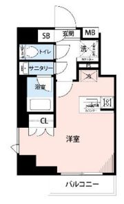 レガリス高田馬場Ⅱの間取り画像
