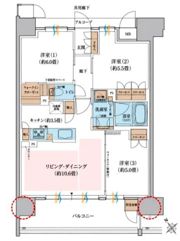 リビオ堺グリーンアヴェニューの間取り画像