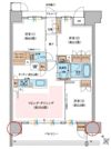 リビオ堺グリーンアヴェニューの間取り画像