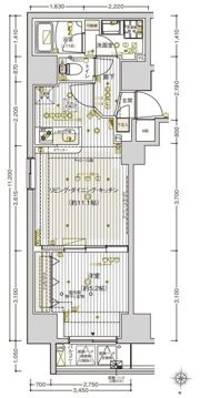 ヴァレッシア上野NorthCityの間取り画像