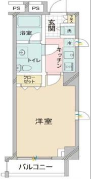 スカイコート茗荷谷壱番館の間取り画像
