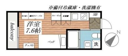 Ligere南行徳Westの間取り画像