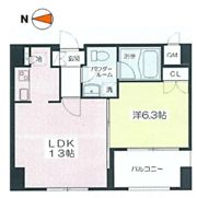 リブレ東新宿の間取り画像